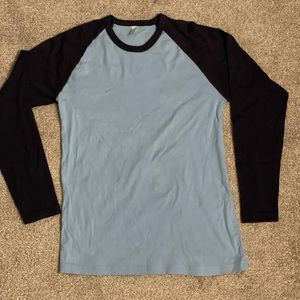 American Apparel Baseball Crewneck